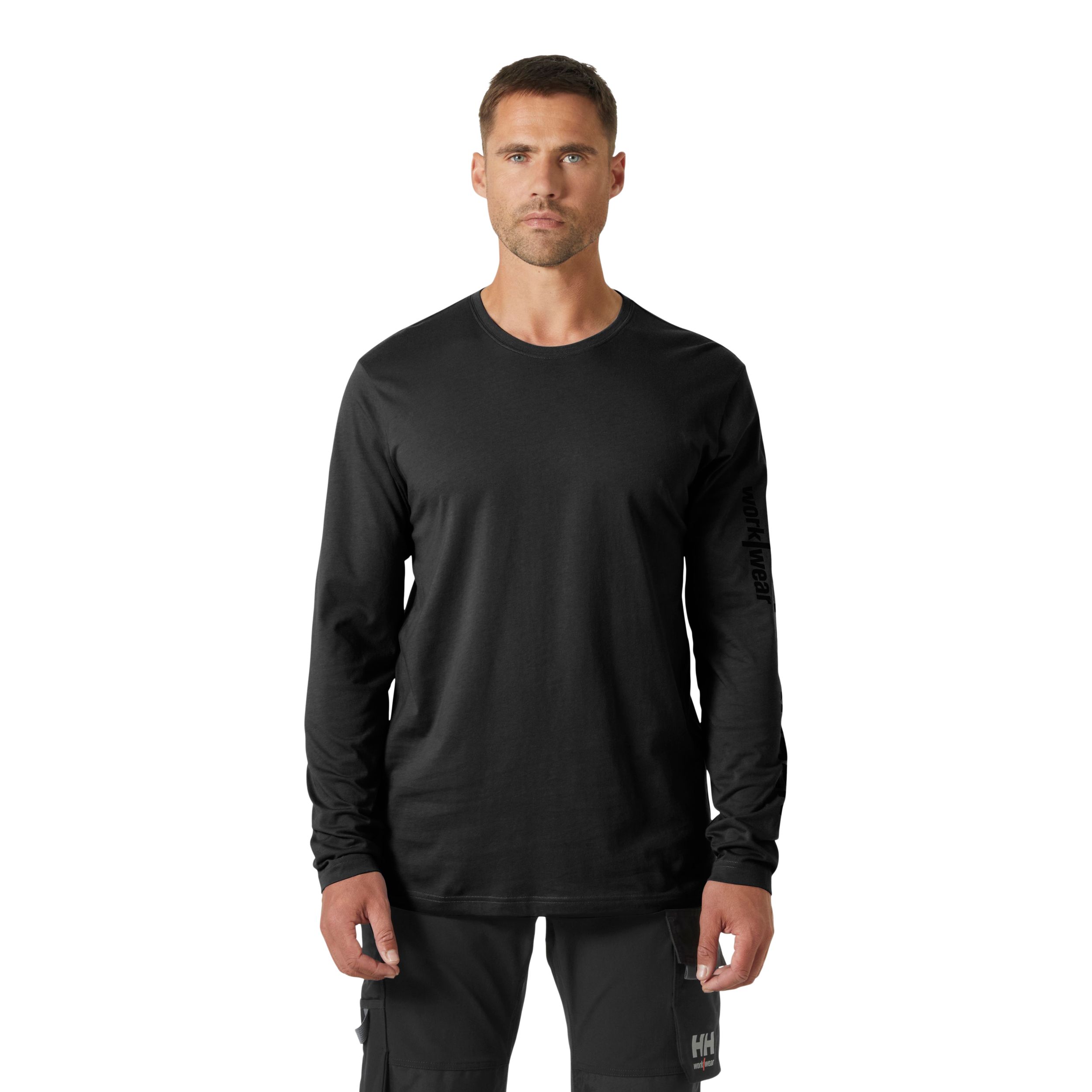 Helly Hansen Men's Classic Long Sleeve Logo T-Shirt