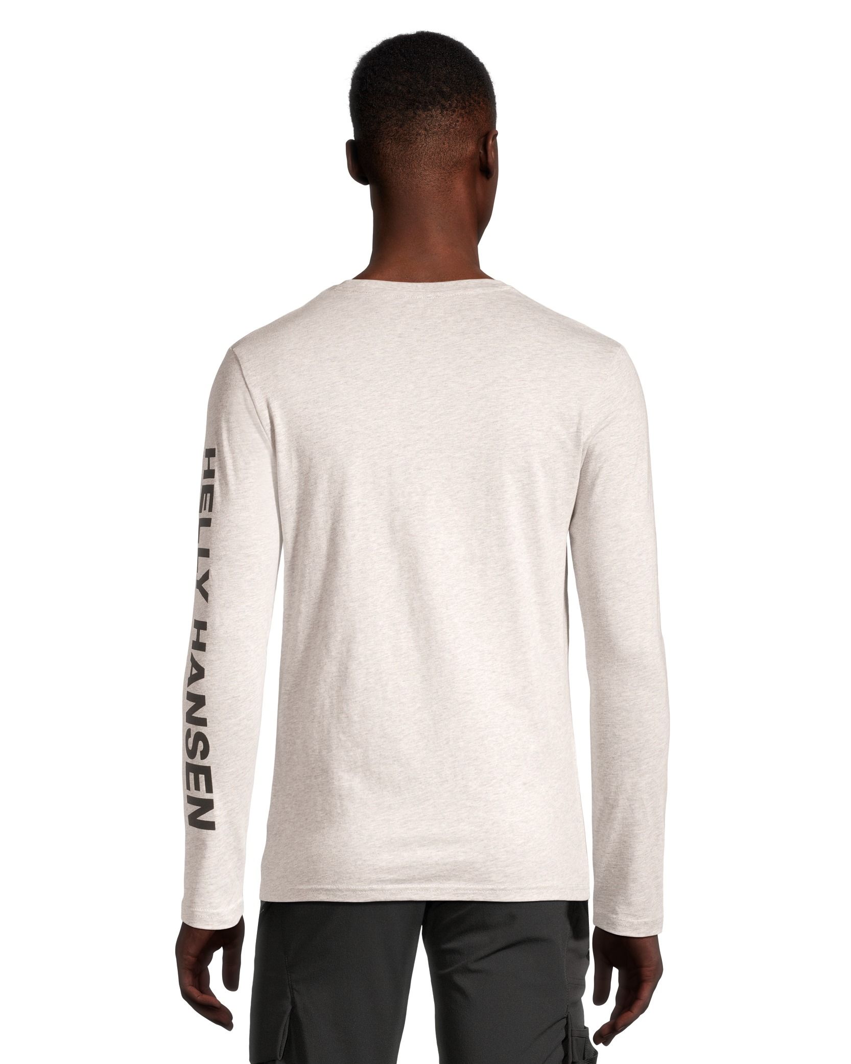 T-shirt à logo classique et à manches longues pour hommes, Helly Hansen