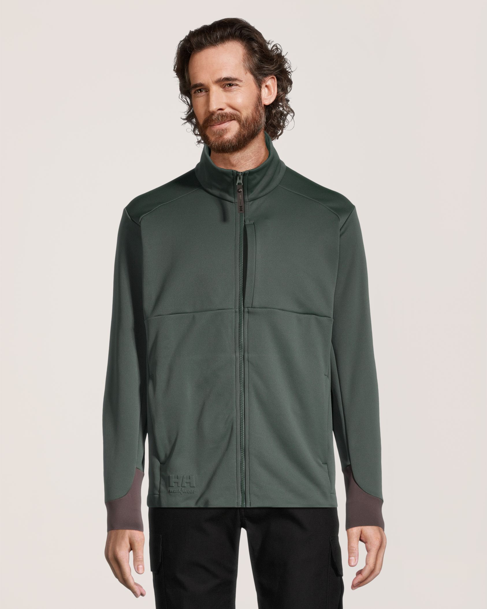 Helly Hansen Men's Tech Midlayer Full-Zip Fleece Jacket