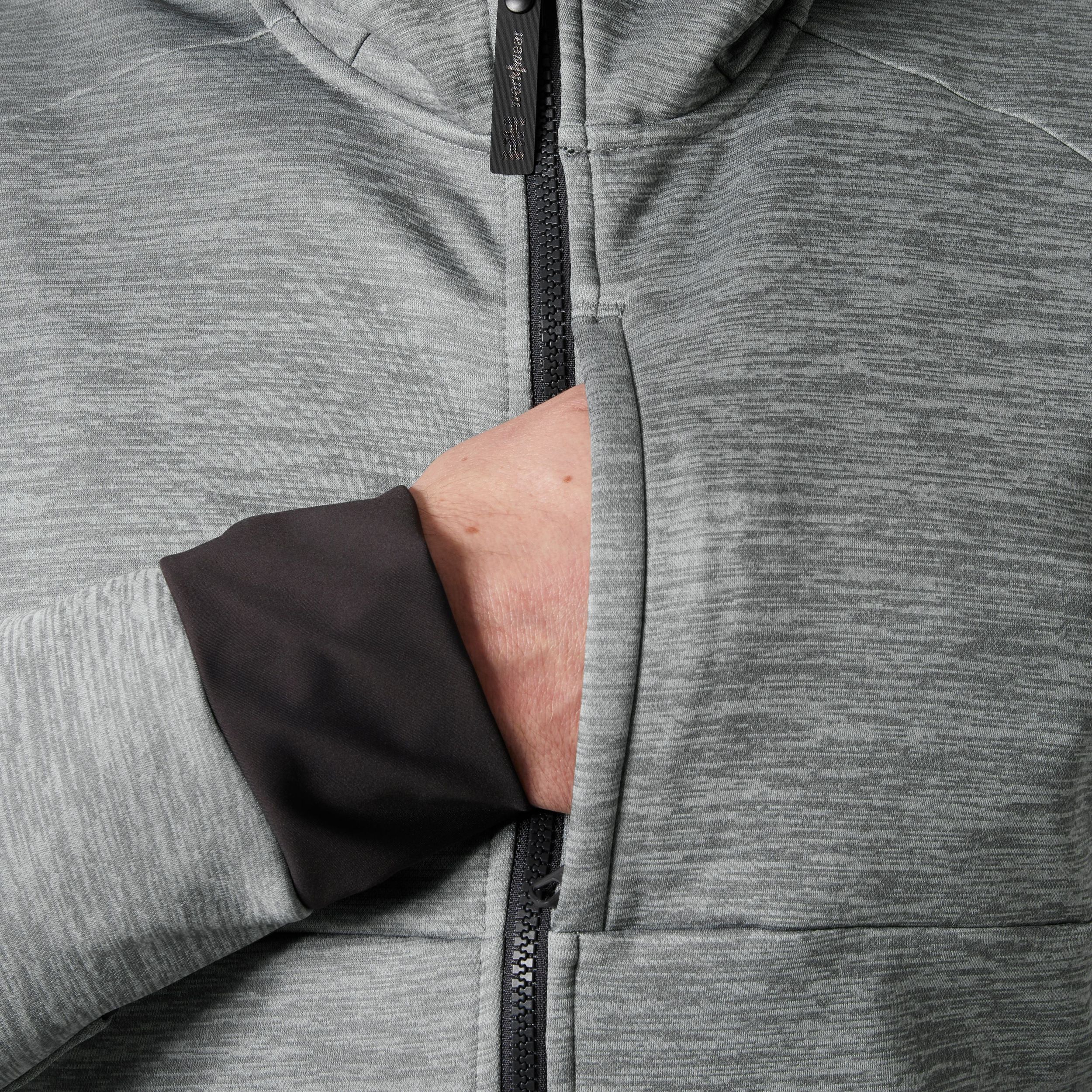 Veste intermédiaire technique en molleton et à glissière pleine longueur pour hommes, Helly Hansen