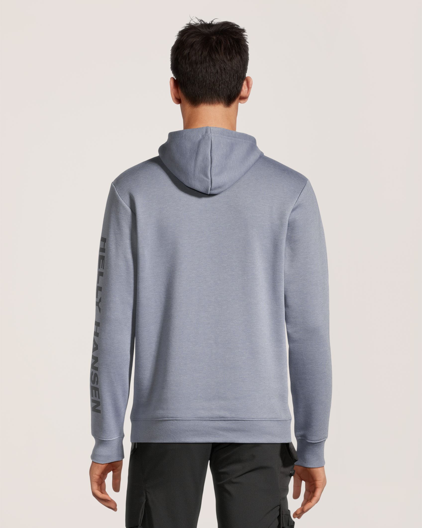 Chandail à capuche classique à logo sur la manche pour hommes, Helly Hansen