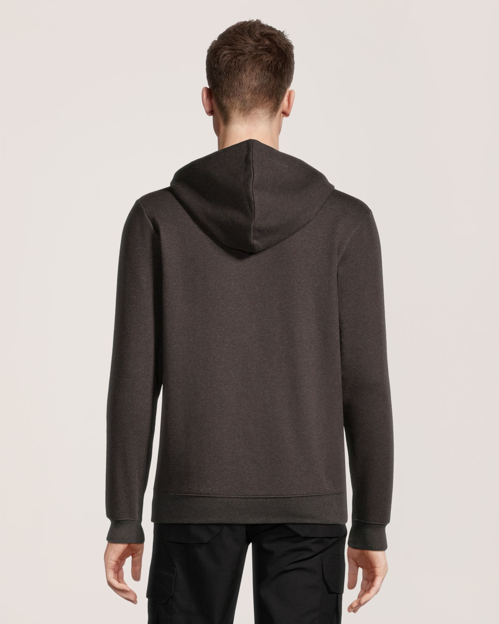 Chandail en molleton à capuche avec glissière pleine longueur et logo HH classique pour hommes, Helly Hansen Workwear