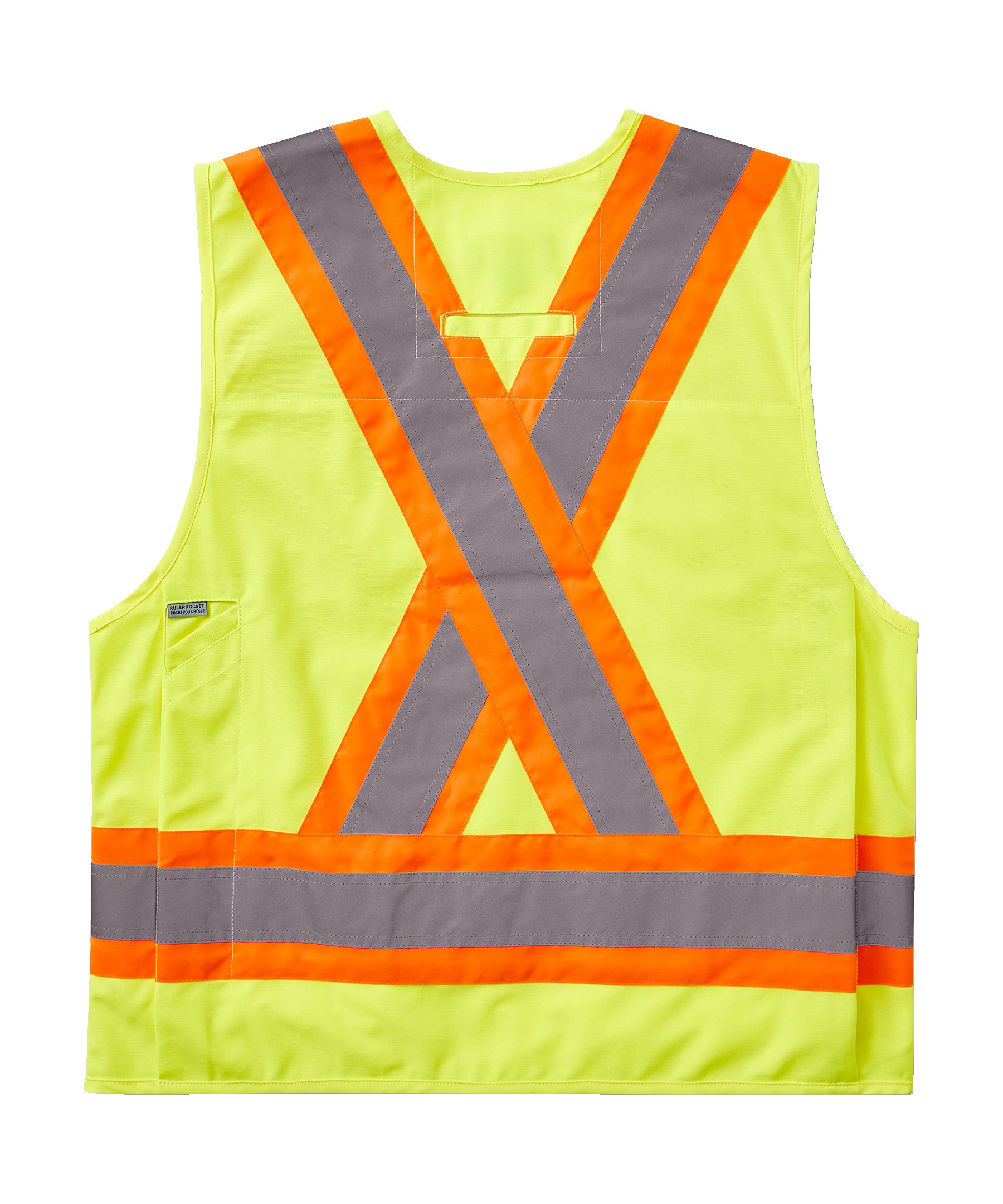 Gilet d'arpenteur à haute visibilité pour hommes, série WorkPro, Dakota