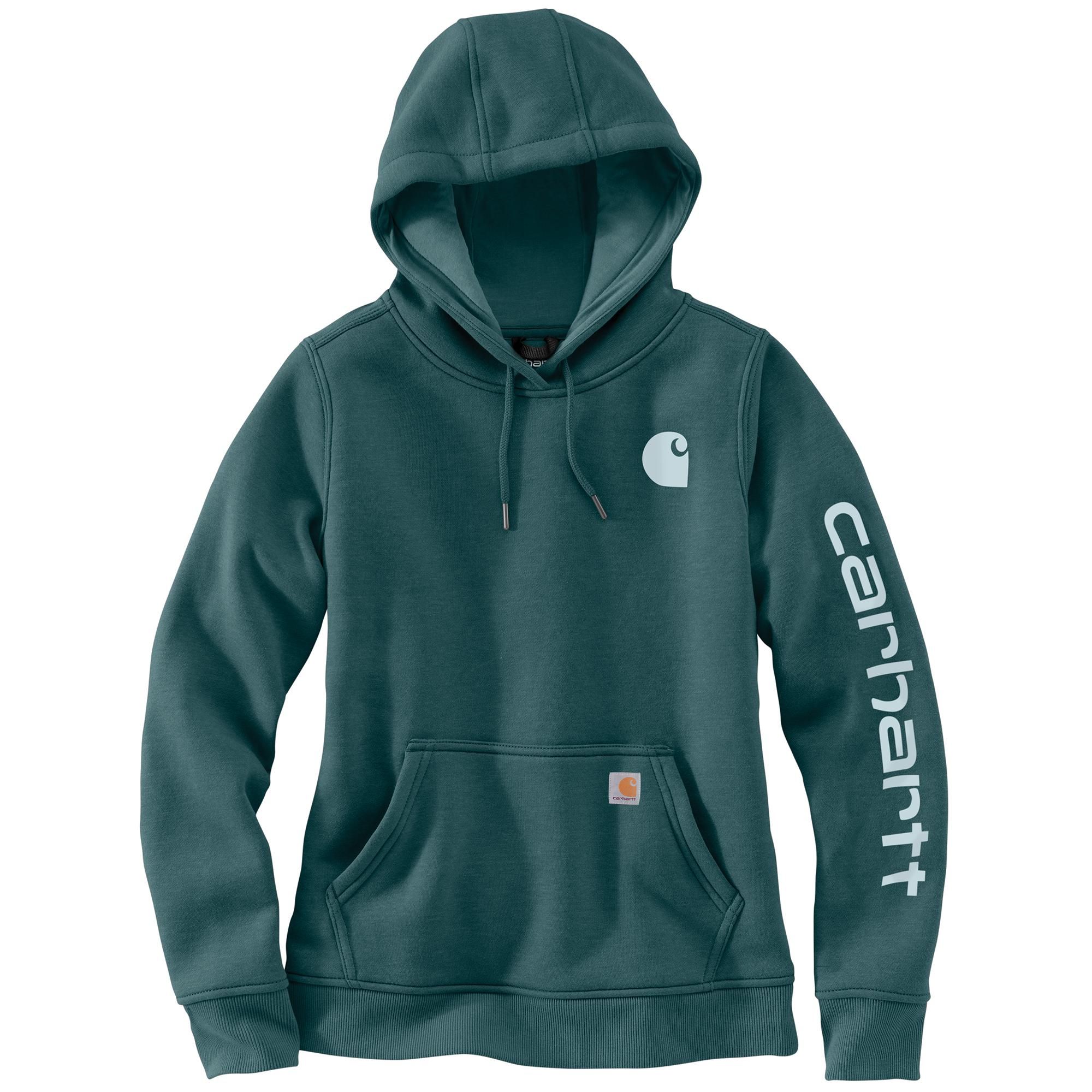 Carhartt Women's Relaxed Fit Logo Graphic Hoodie