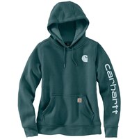Carhartt Women's Relaxed Fit Sleeve Logo Graphic Hoodie