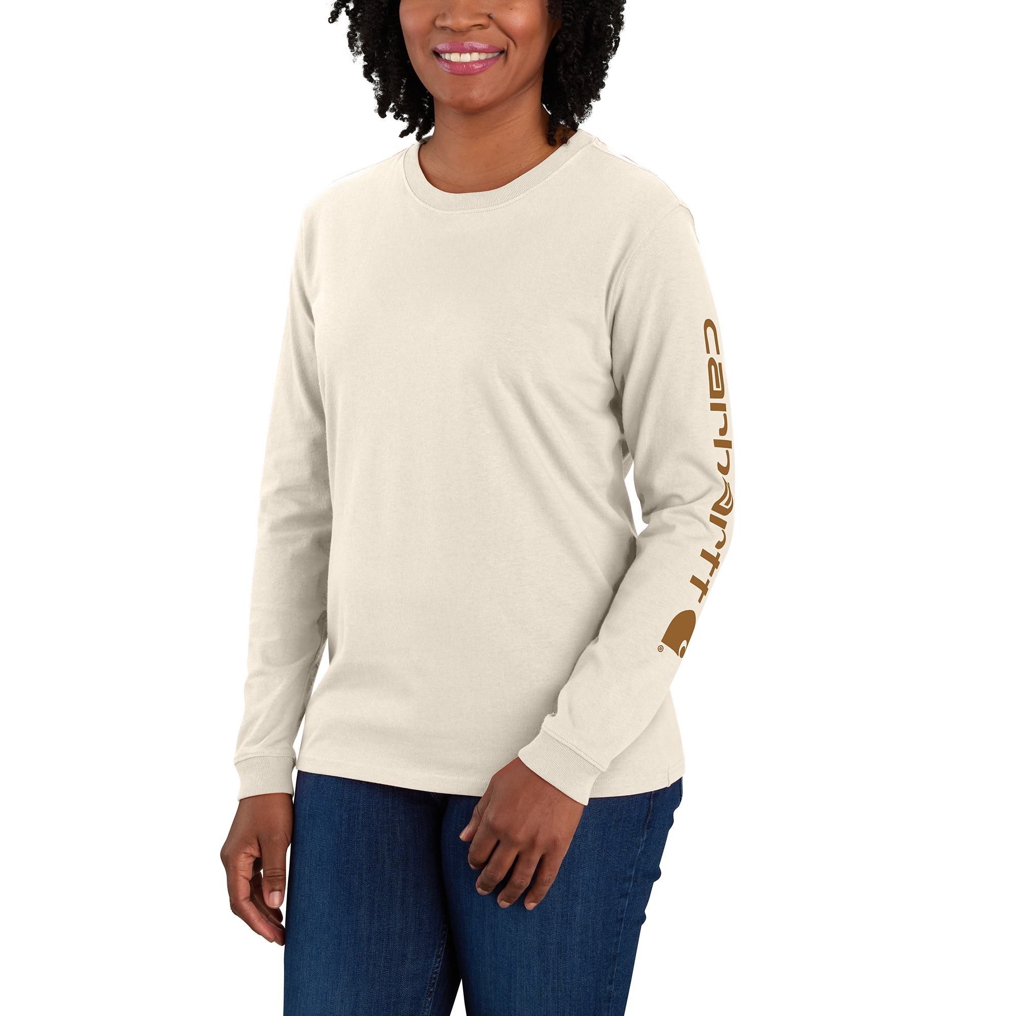 Carhartt Women's Sleeve Logo Graphic T-Shirt