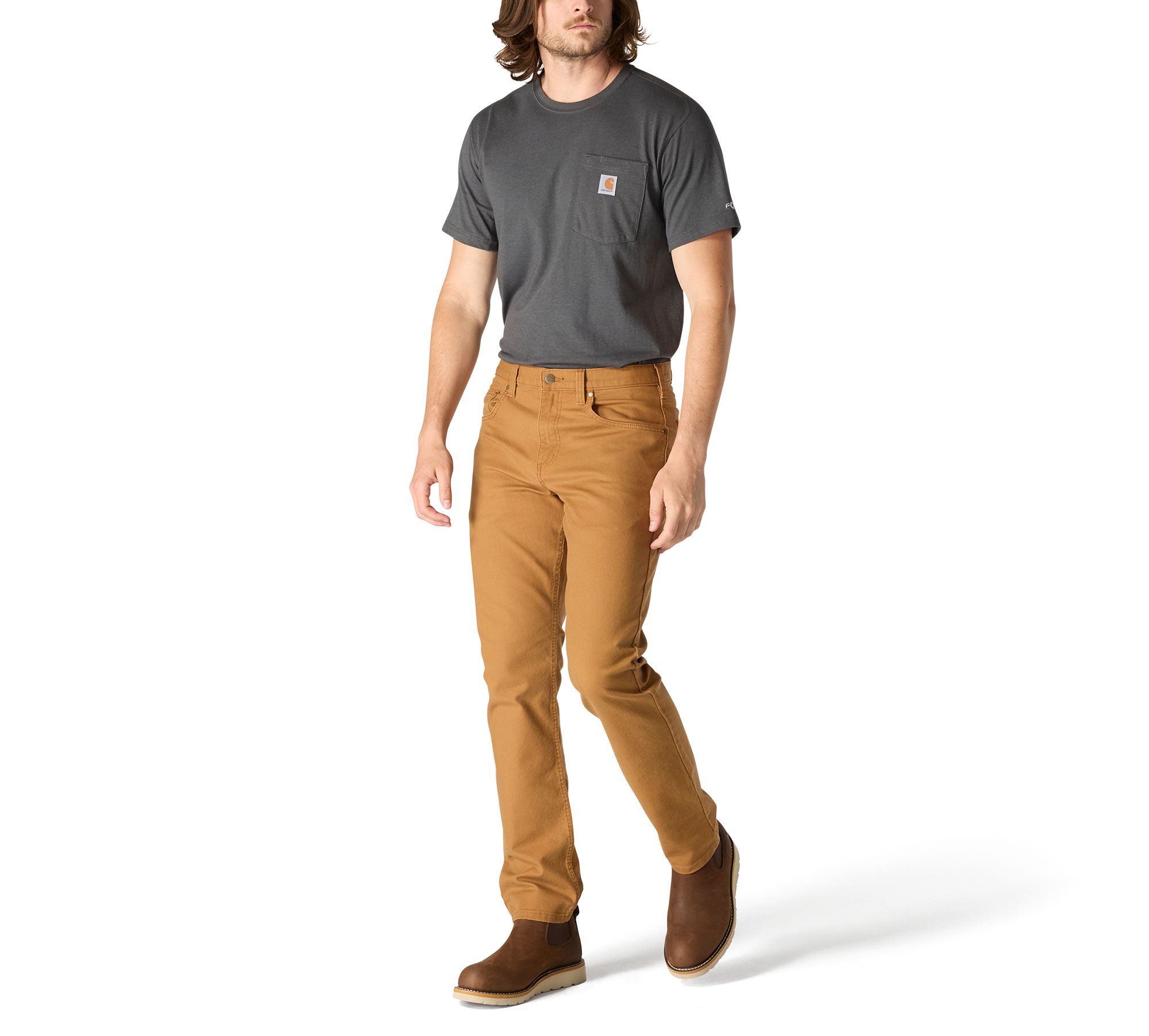 Carhartt Men's Slim Tapered Rugged Flex® Duck Pants