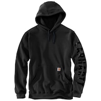 Chandail à capuche à graphique au dos pour hommes, Carhartt Front_Flat