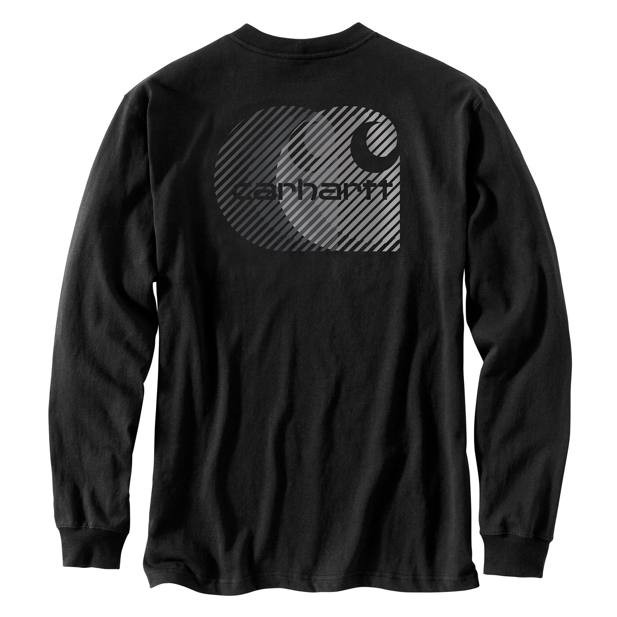Carhartt Men's Back Graphic Long Sleeve T Shirt