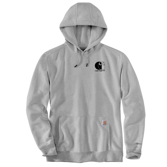 Chandail à capuche à technologie Force et à logo graphique pour hommes, Carhartt