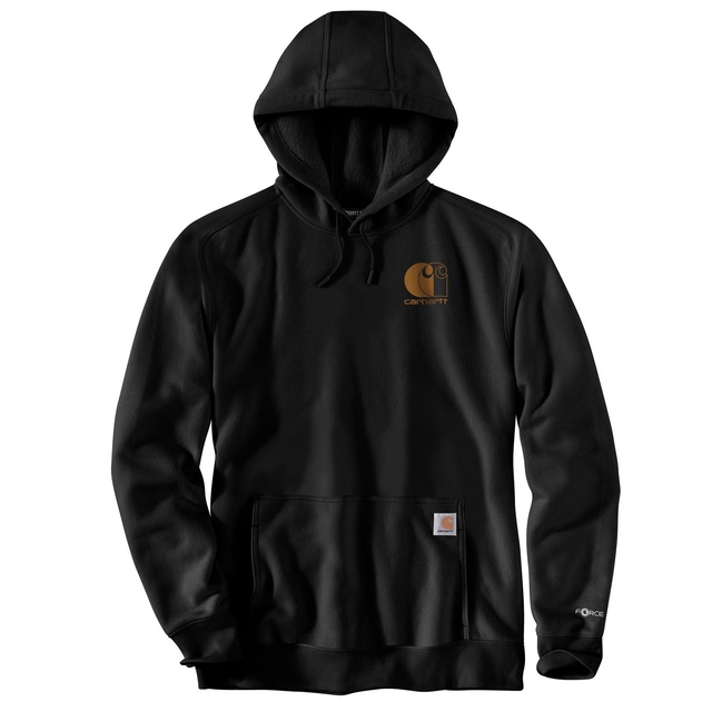 Carhartt Men's Force Logo Graphic Hoodie