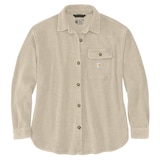 Chemise en tricot à point de brioche épais pour femmes, Carhartt Front_Flat