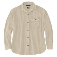 Carhartt Women's Heavyweight Waffle Knit Shirt Front_Flat