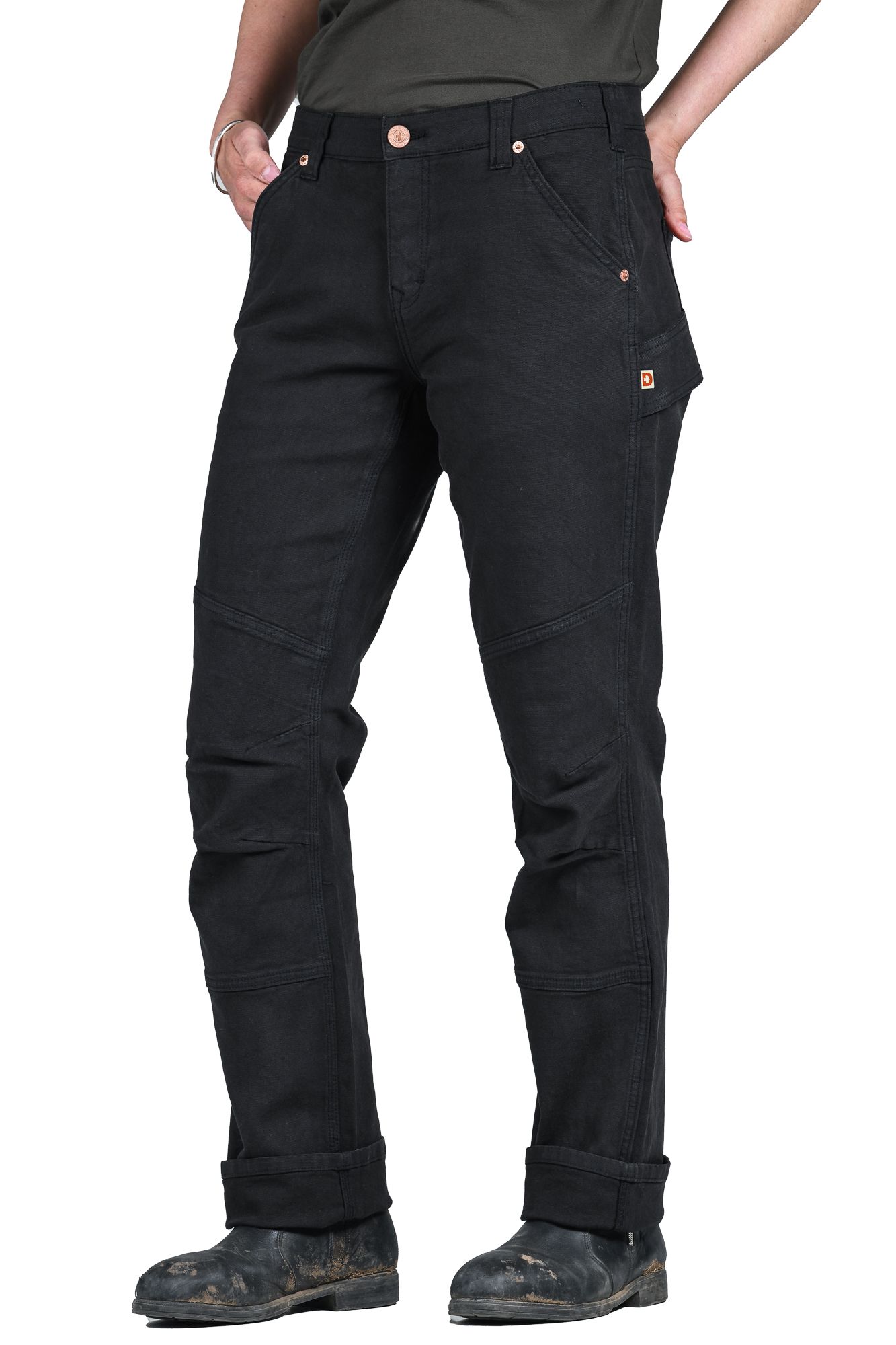 Pantalon en toile pour femmes, Go To, Dovetail