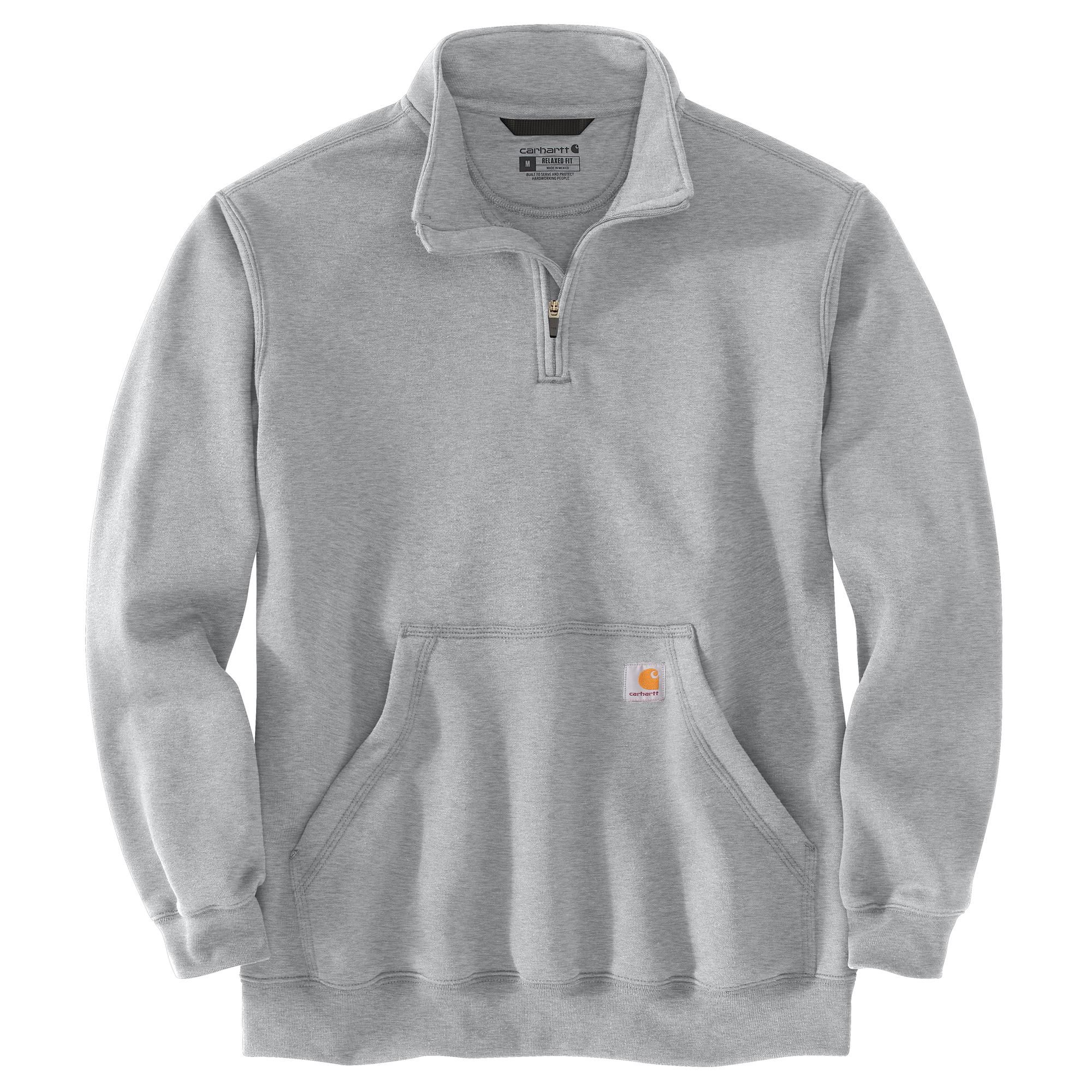 Carhartt Men's Midweight Mock Neck Quarter Zip Sweatshirt