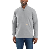 Chandail en molleton à glissière 1/4 pour hommes, Carhartt Front_Flat
