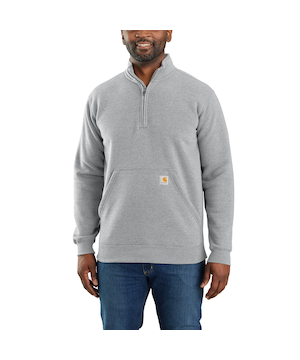 Carhartt Men's Midweight Mock Neck Quarter Zip Sweatshirt