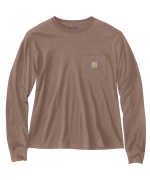 Carhartt Women's Tencel Pocket Long Sleeve T Shirt