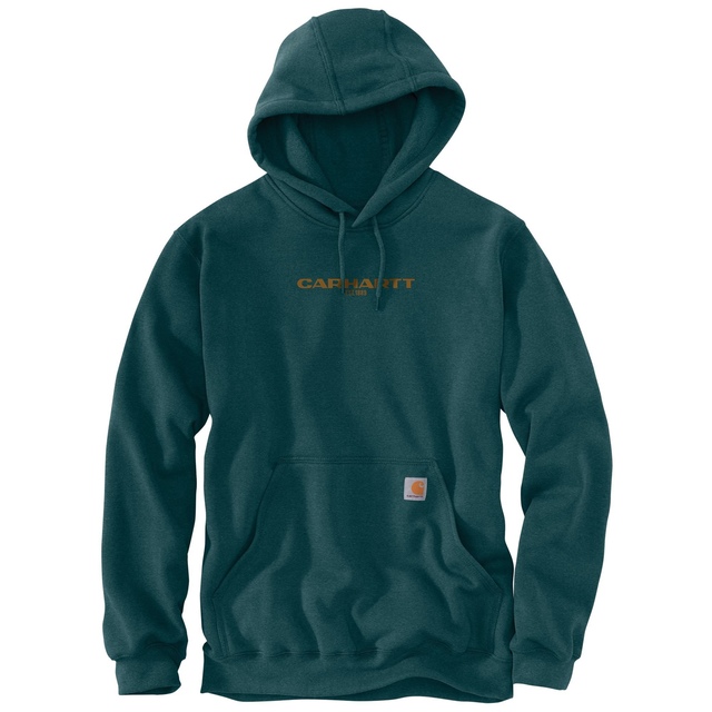 Chandail à capuche à graphique sur la poitrine pour hommes, Carhartt
