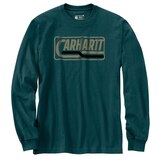 Carhartt Men's Long Sleeve Graphic T Shirt Front_Flat