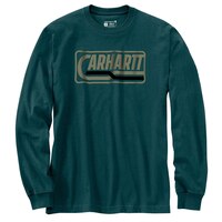 T-shirt graphique à manches longues pour hommes, Carhartt Front_Flat