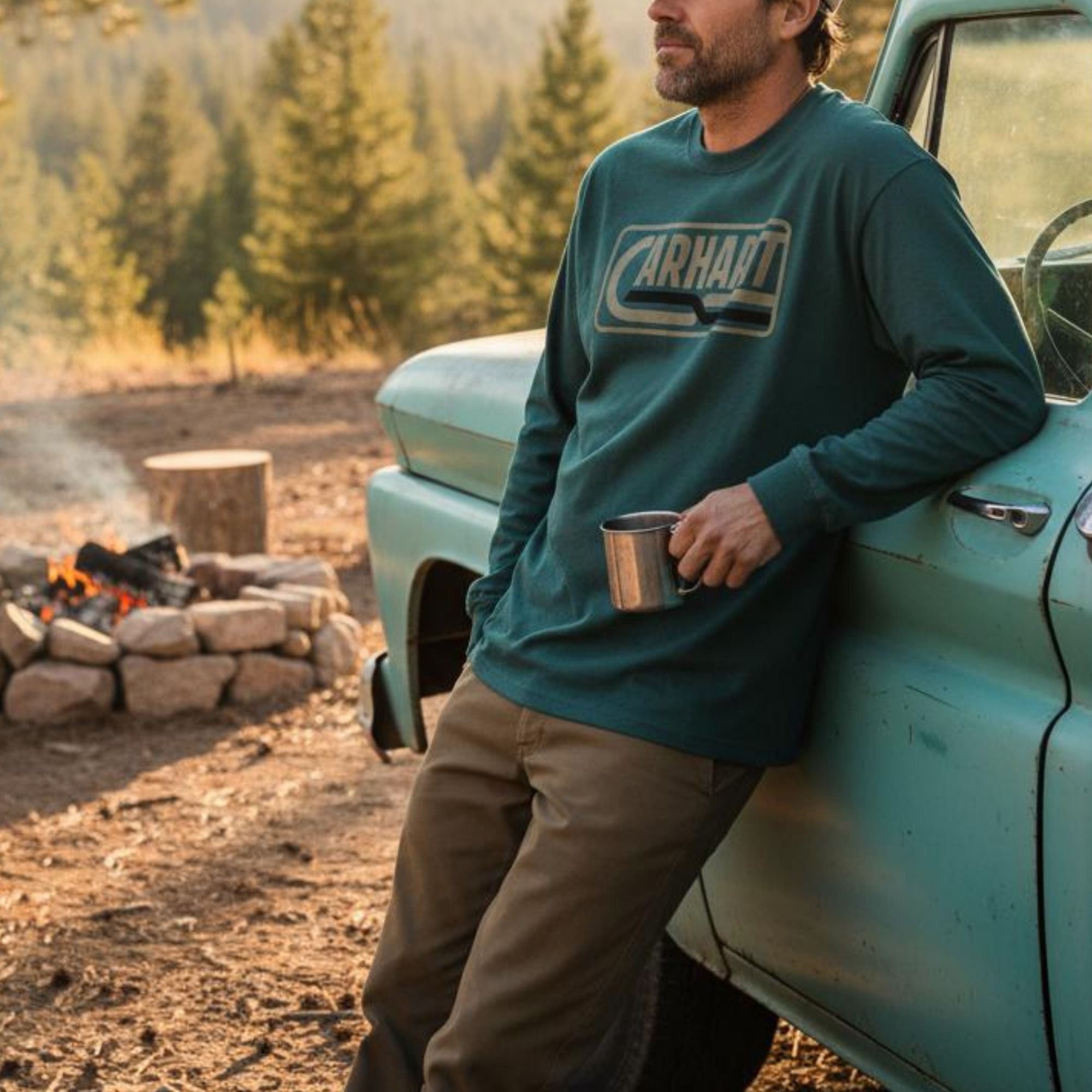 Carhartt Men's Long Sleeve Graphic T Shirt