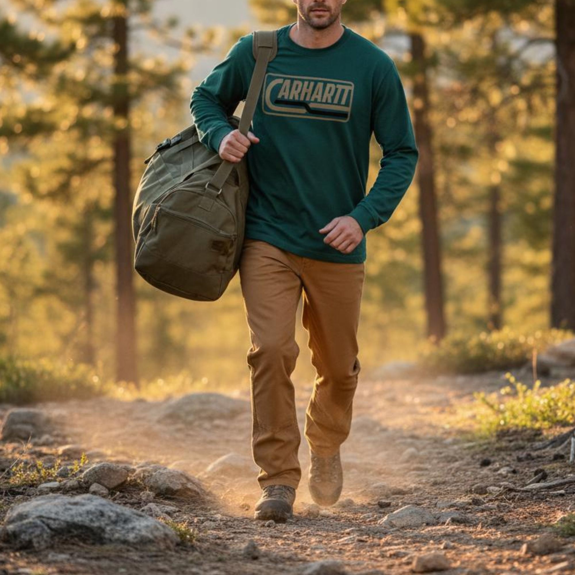 Carhartt Men's Long Sleeve Graphic T Shirt