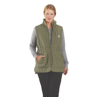 Carhartt Women's Lightweight Insulated Mock Neck Vest Front_Flat