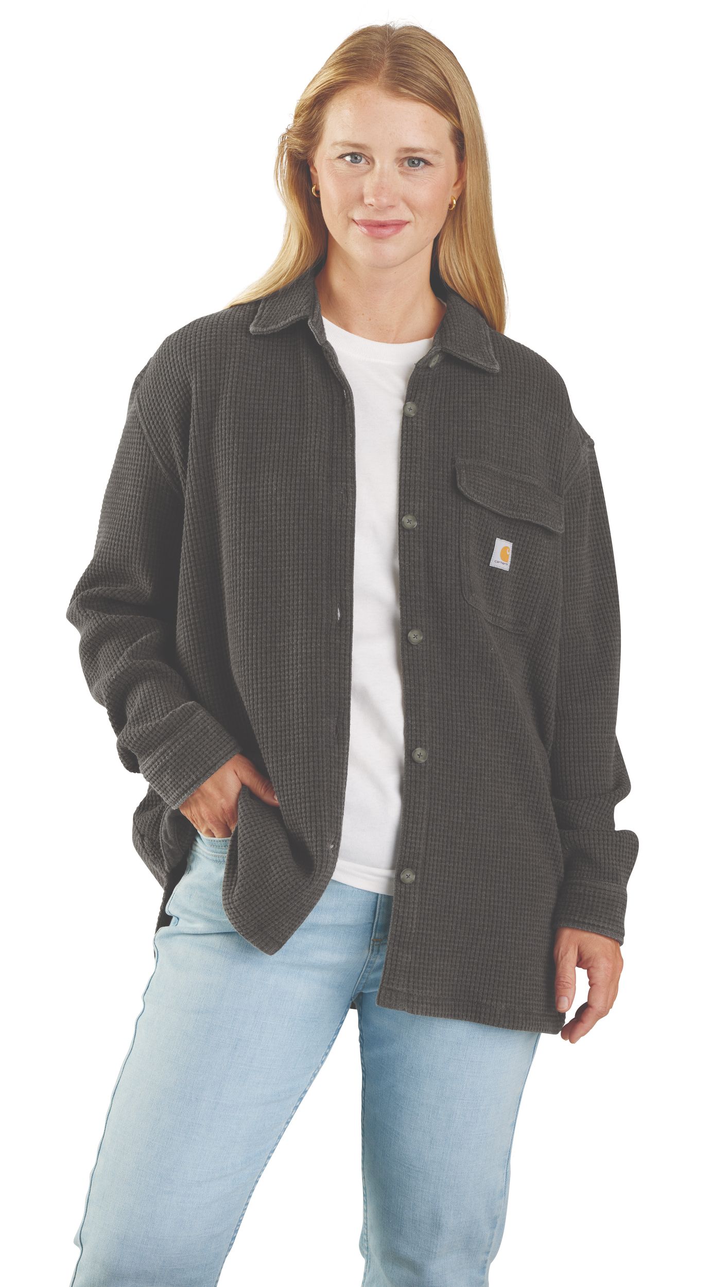 Chemise en tricot à point de brioche épais pour femmes, Carhartt