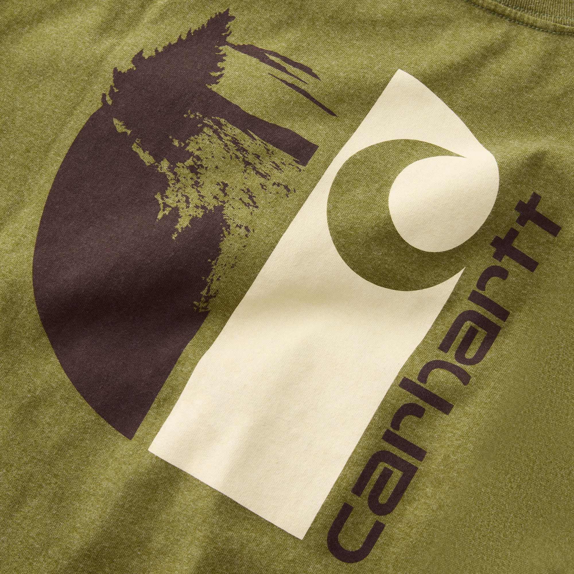 Carhartt Men's Pocket Outdoor Graphic Long Sleeve T Shirt