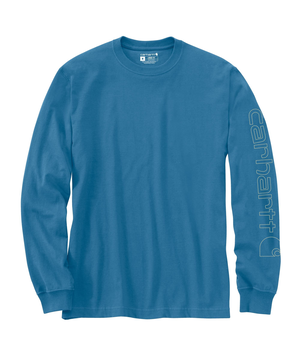 Carhartt Men's Signature Logo Long Sleeve T-Shirt