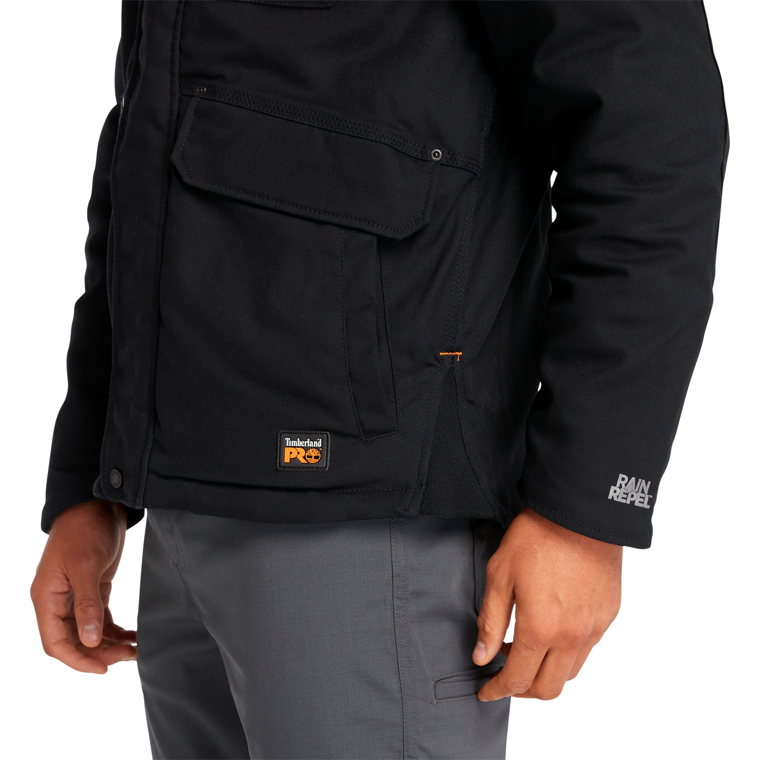 Veste de travail à capuche résistante à l'eau et isolée avec Pro Flex pour hommes, Ironhide, Timberland PRO