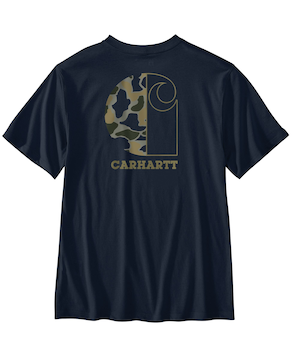 Carhartt Men's Lightweight Camo Pocket T-Shirt