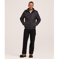 Dakota WorkPro Series Men's Hyper-Dri® HD2 Water Resistant Breathable Jacket Front_Flat