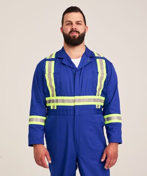 Combinaison de travail ignifuge non doublée pour hommes, Bulwark