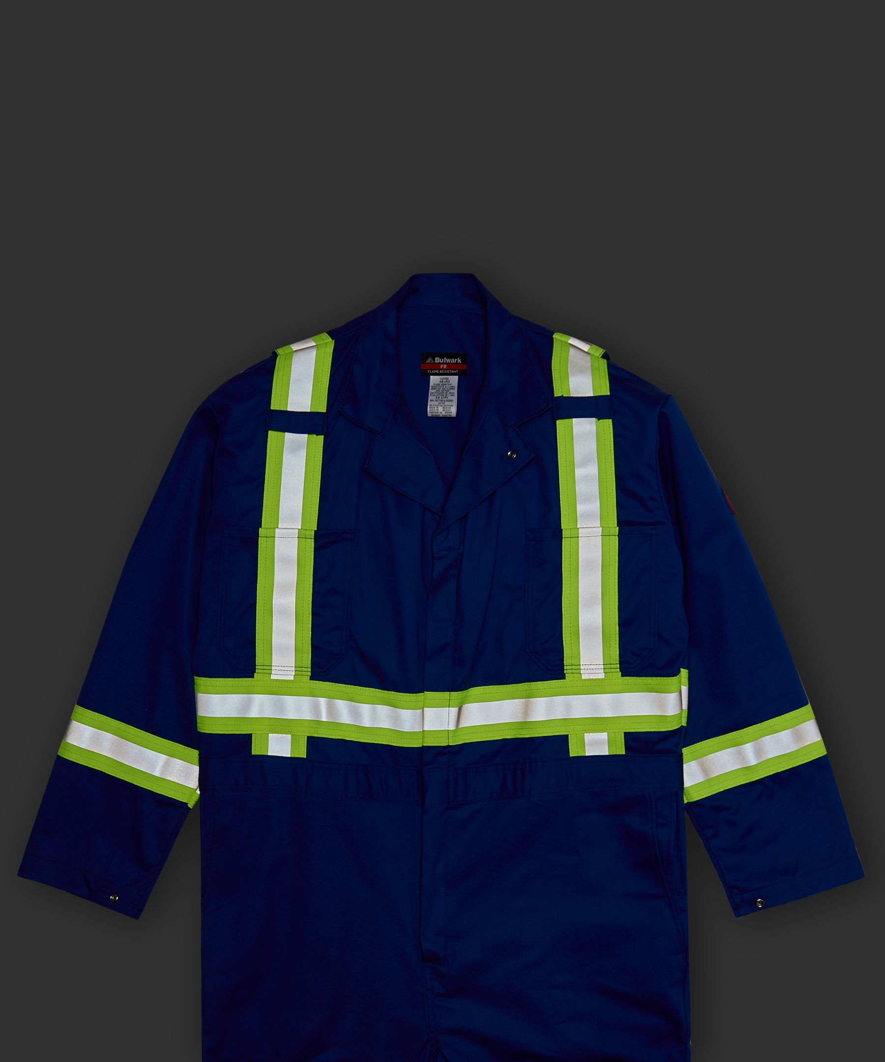 Combinaison de travail ignifuge non doublée pour hommes, Bulwark