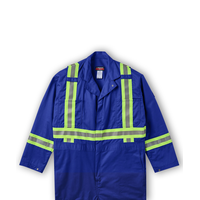 Bulwark Men's Flame Resistant Unlined Coveralls Front_Flat