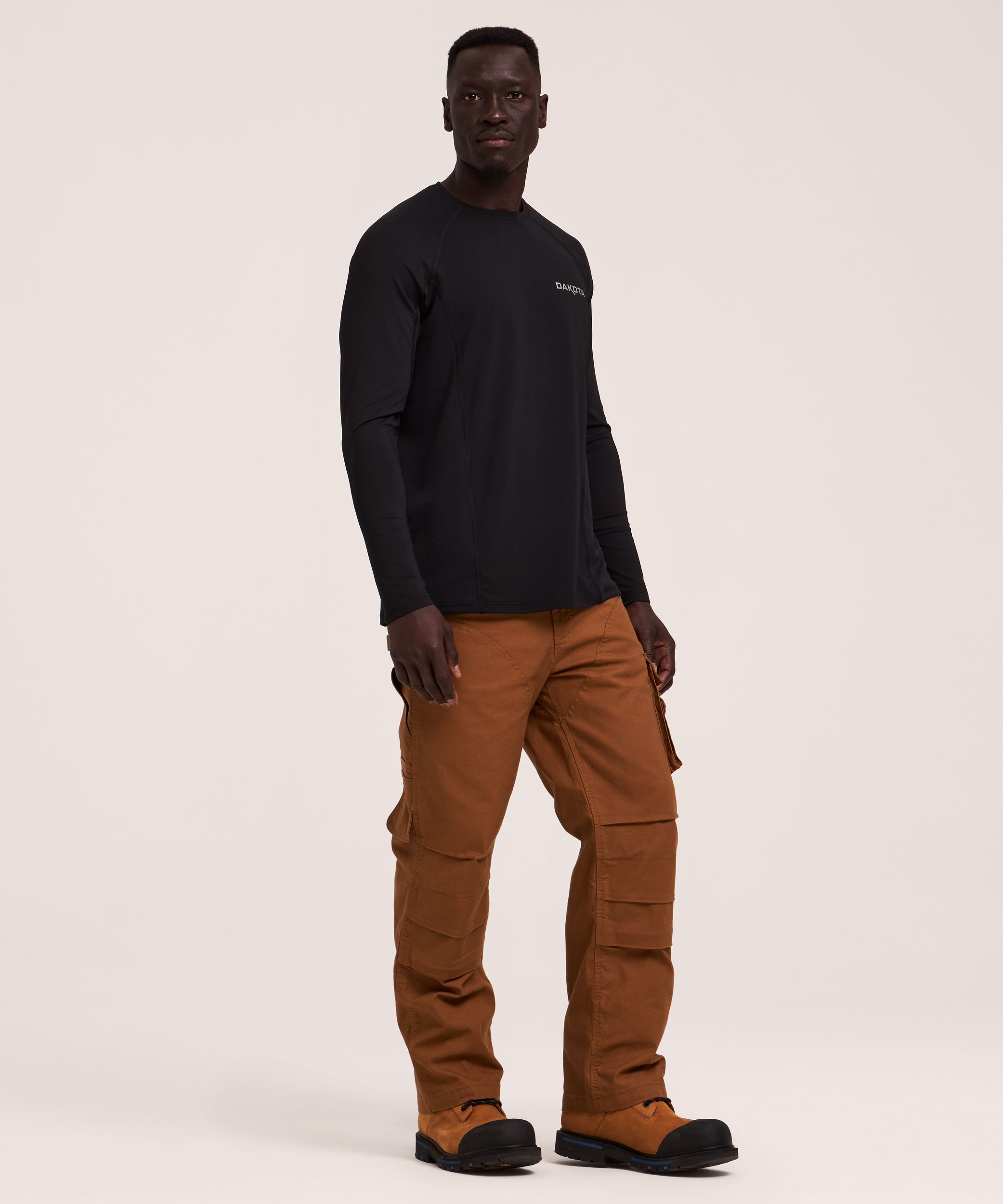 T-shirt driWear à manches longues pour hommes, série WorkPro, Dakota