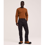 Pantalon de travail extensible en coutil avec protège-genoux, pour hommes, série Workpro, Dakota Front_Flat