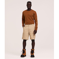 Short de travail cargo indéchirable pour hommes, série WorkPro, Dakota Front_Flat