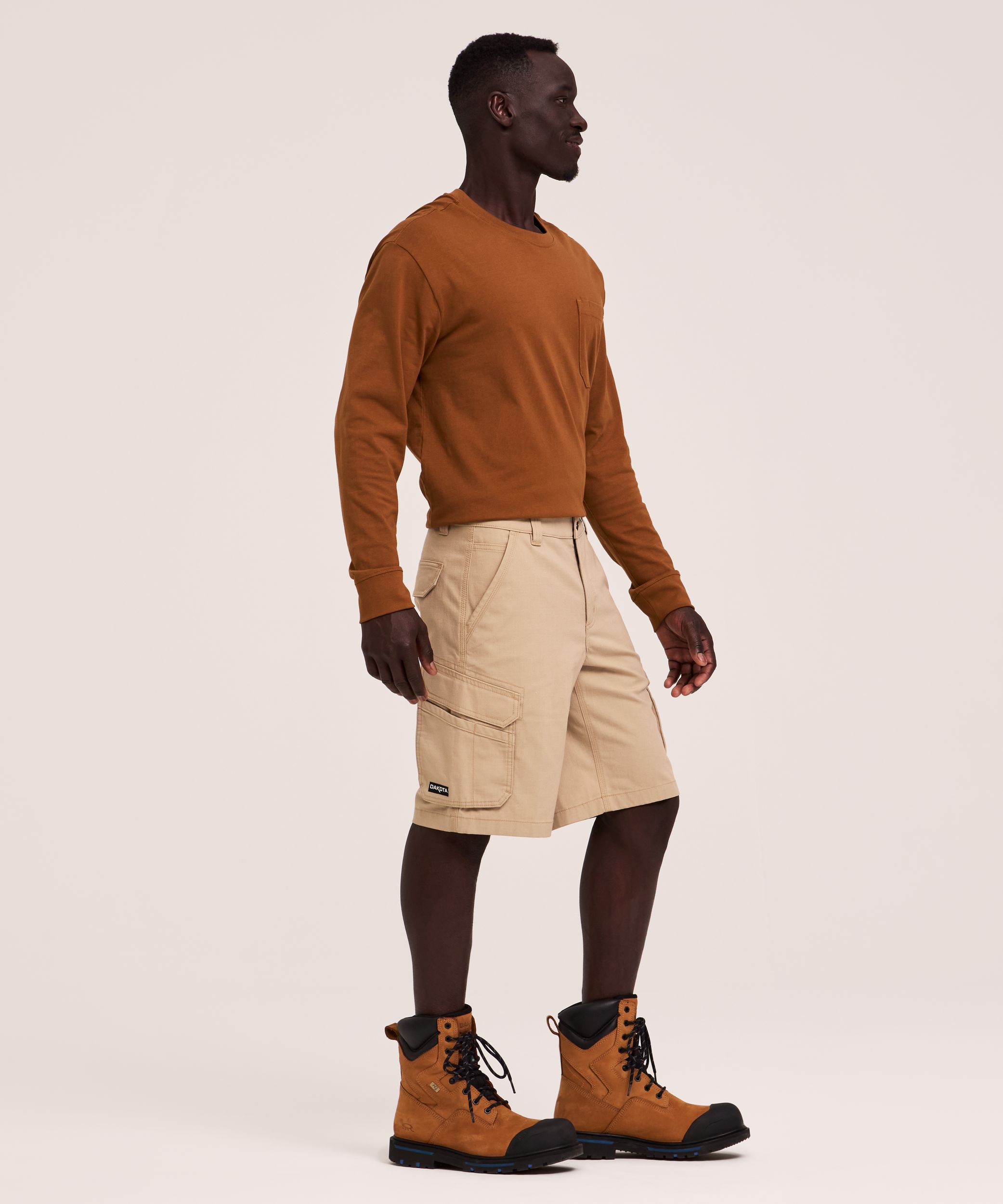 Dakota WorkPro Series Men's Ripstop Cargo Work Shorts