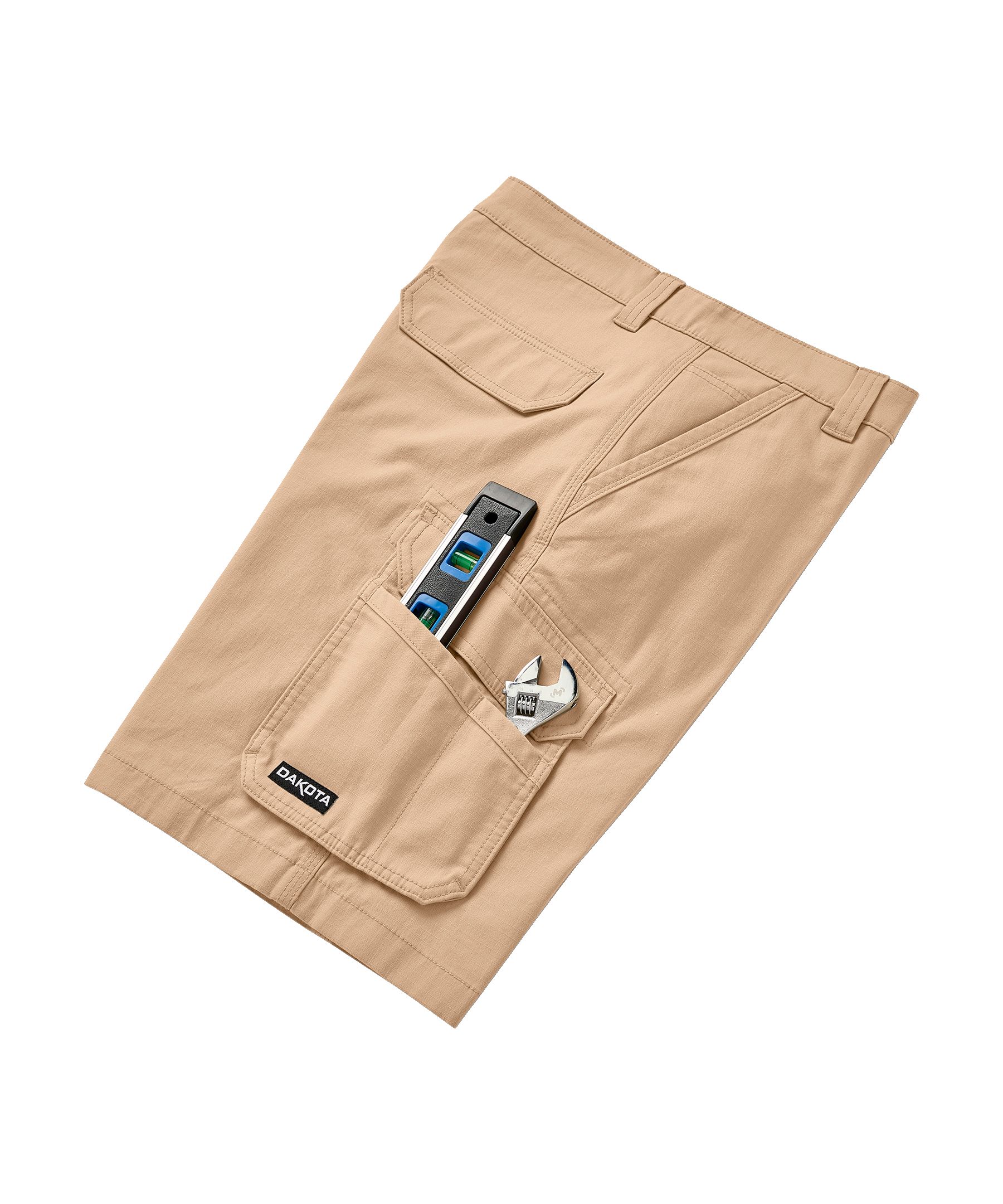 Dakota WorkPro Series Men's Ripstop Cargo Work Shorts
