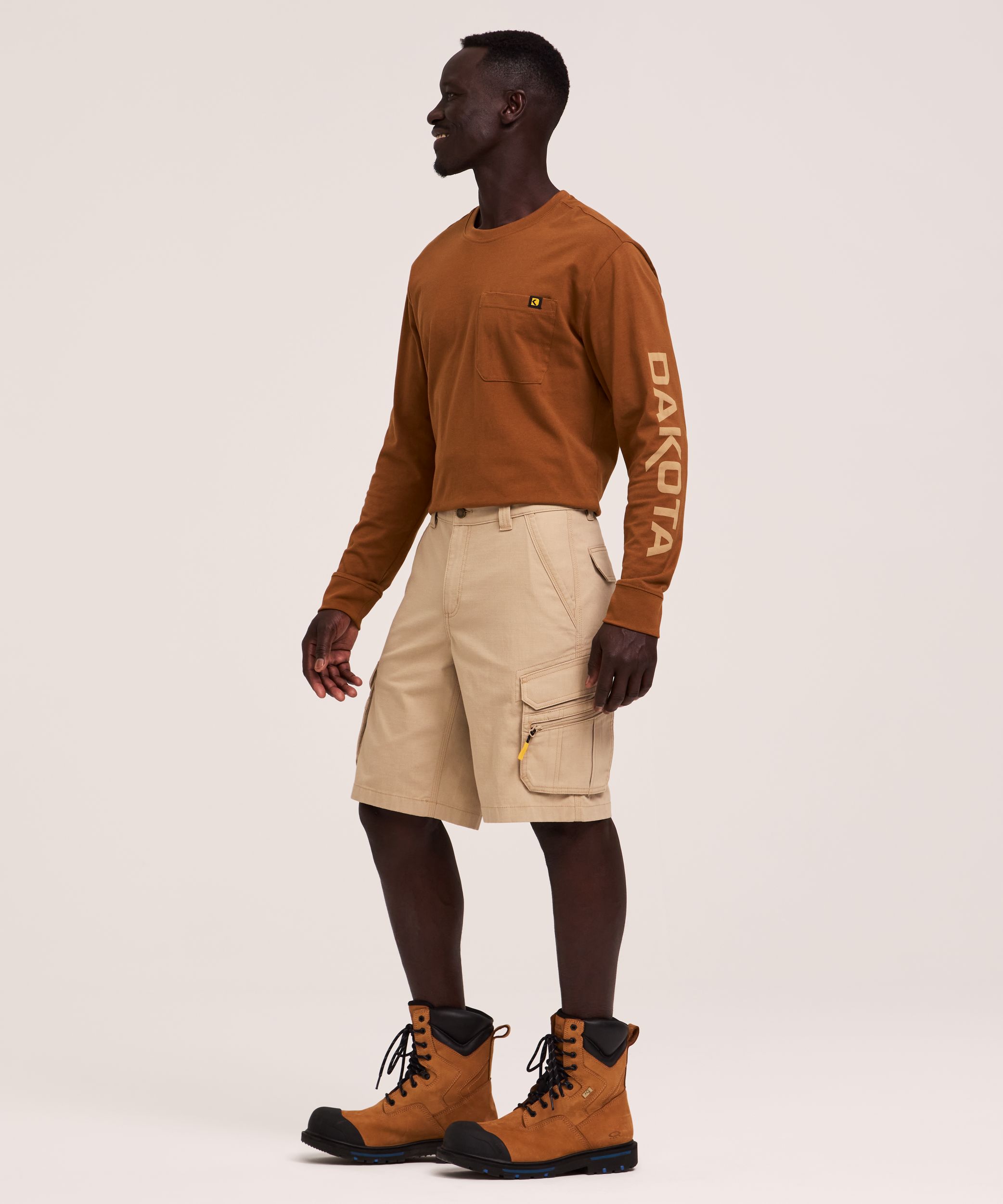 Dakota WorkPro Series Men's Ripstop Cargo Work Shorts