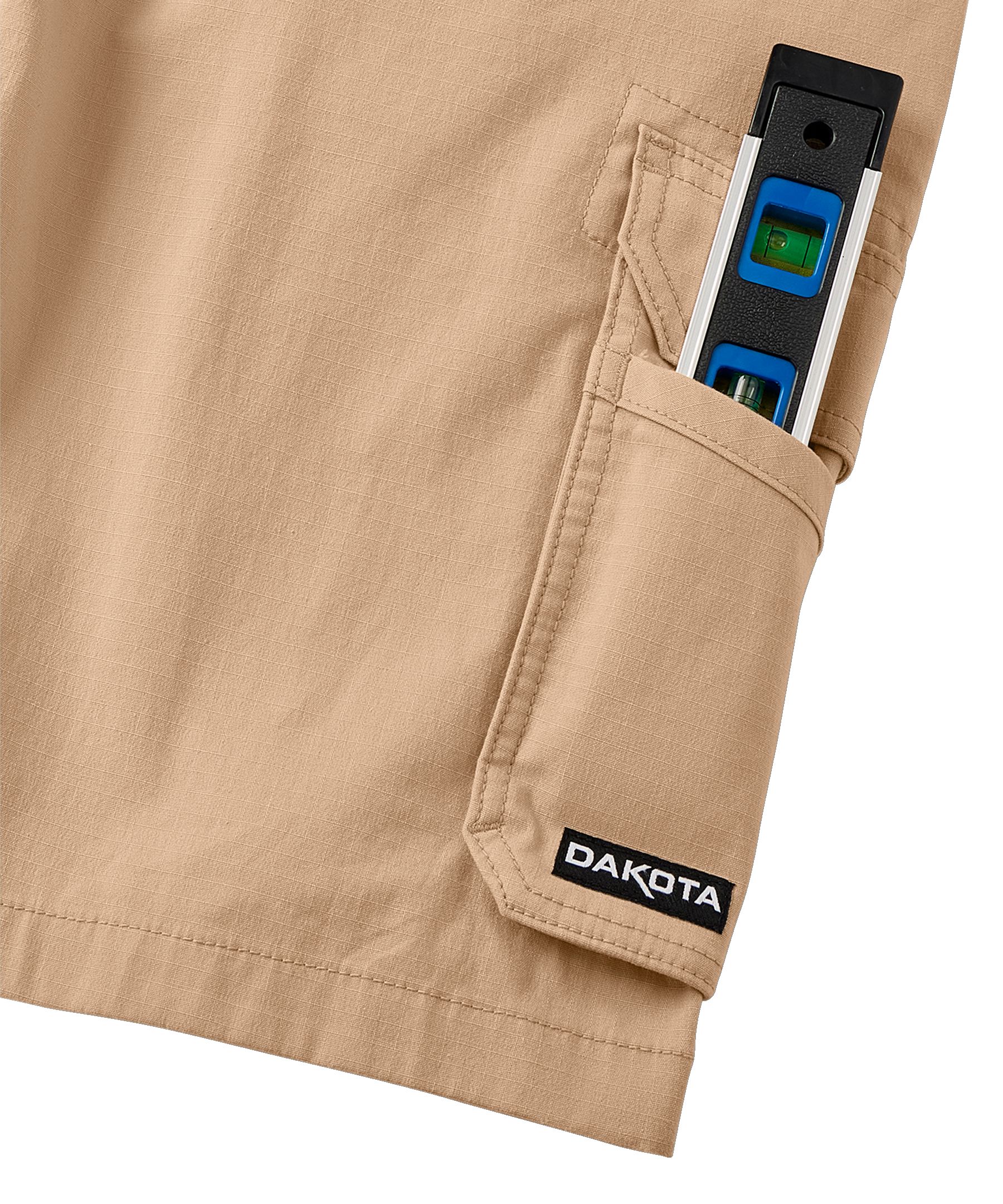 Dakota WorkPro Series Men's Ripstop Cargo Work Shorts