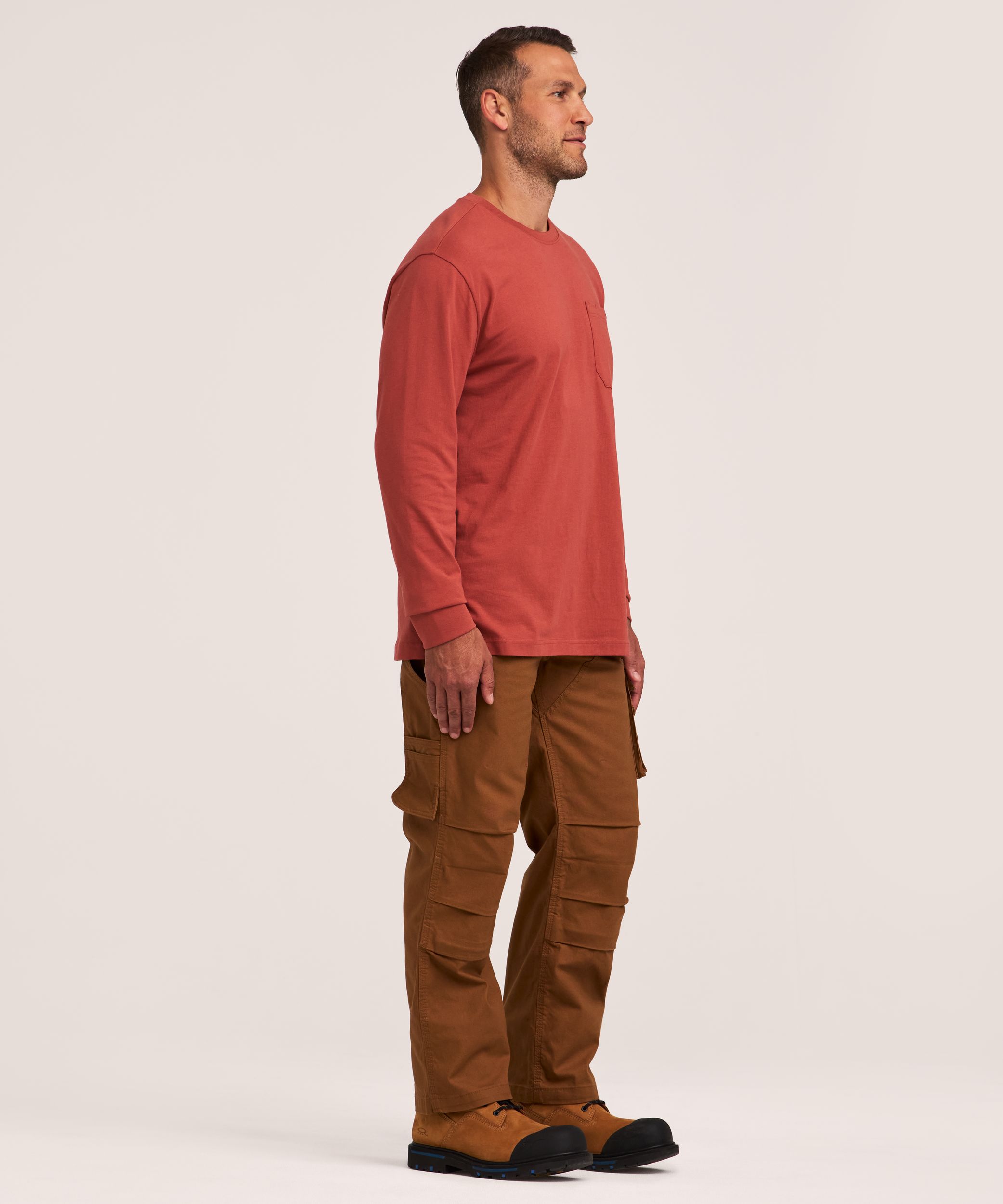 Dakota WorkPro Series Men's Core Pocket Long Sleeve T Shirt