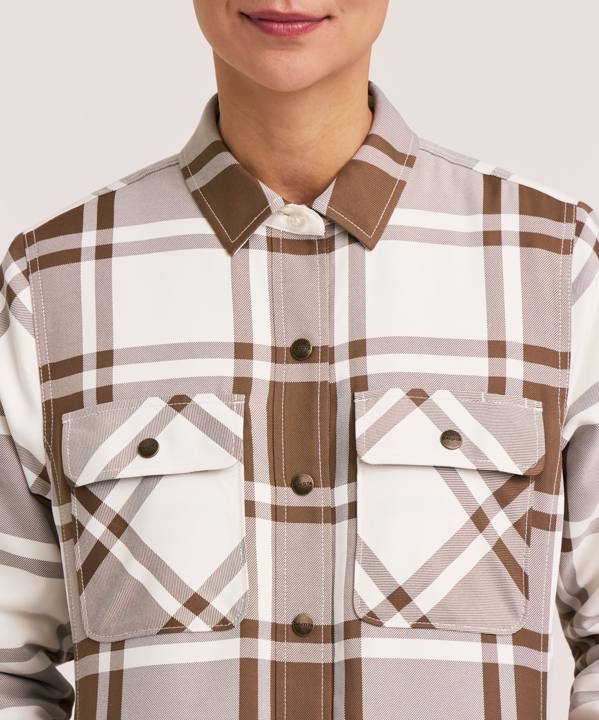 Dakota WorkPro Series Women's Tick and Mosquito Repellent Quilted Flannel Work Shirt