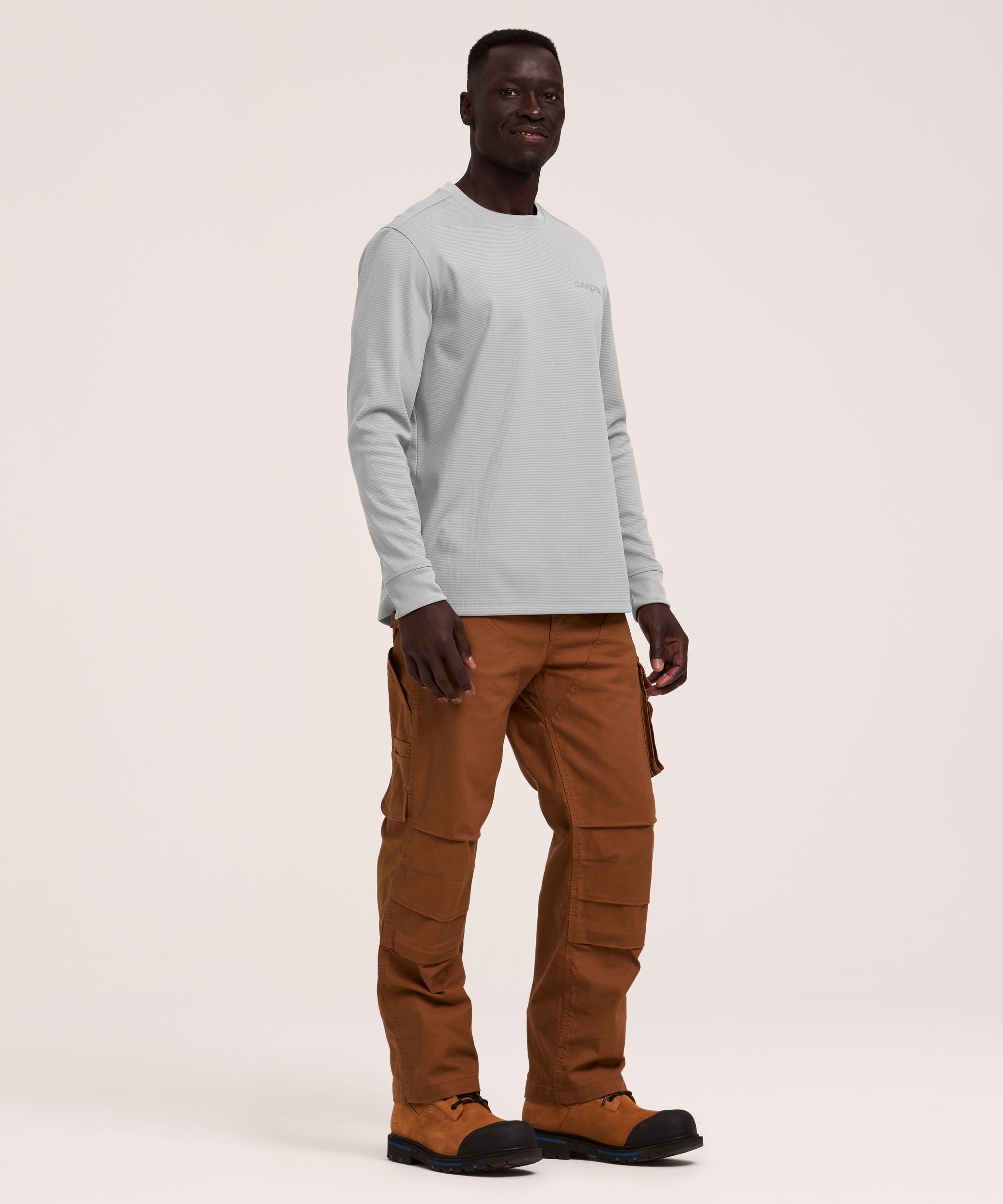 Chemise de travail à manches longues chasse-tiques et chasse-moustiques pour hommes, série WorkPro, Dakota