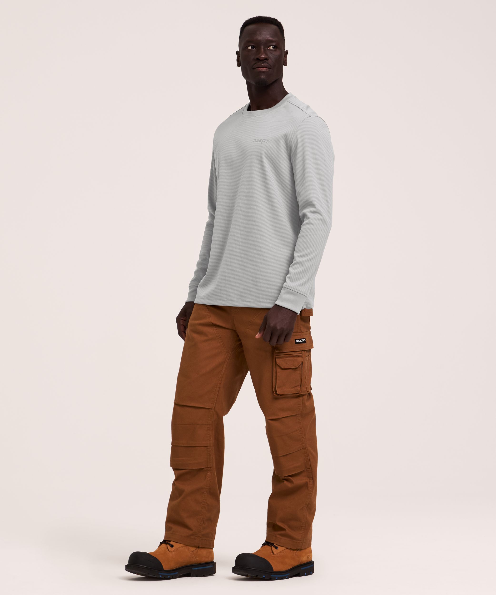 Chemise de travail à manches longues chasse-tiques et chasse-moustiques pour hommes, série WorkPro, Dakota