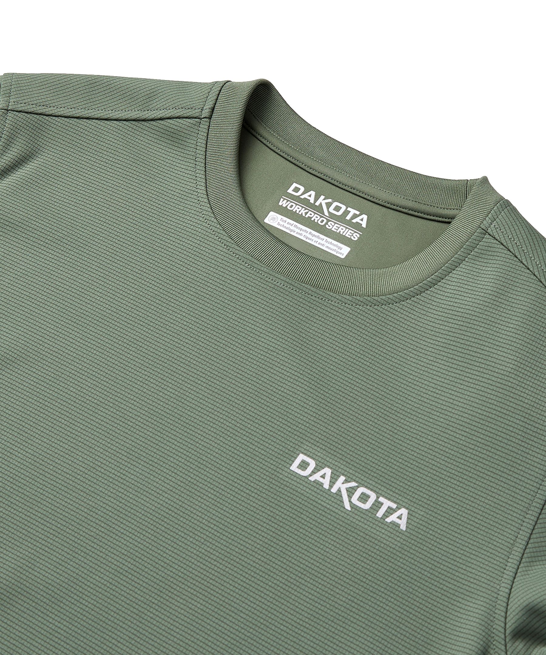 Dakota WorkPro Series Men's Tick and Mosquito Repellent Work T-Shirt