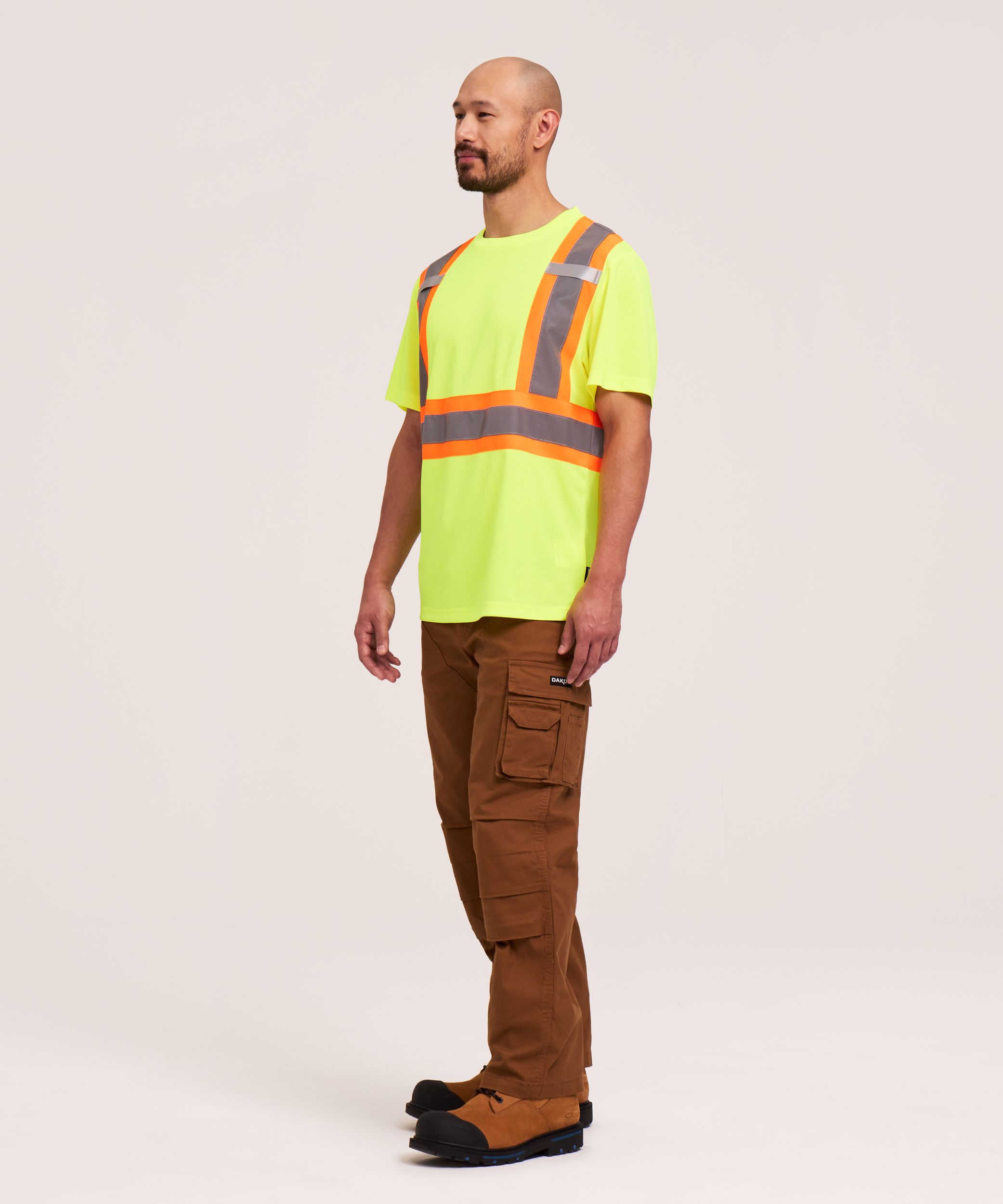 Chemise de sécurité haute visibilité de catégorie&nbsp;2 pour hommes, Aggressor